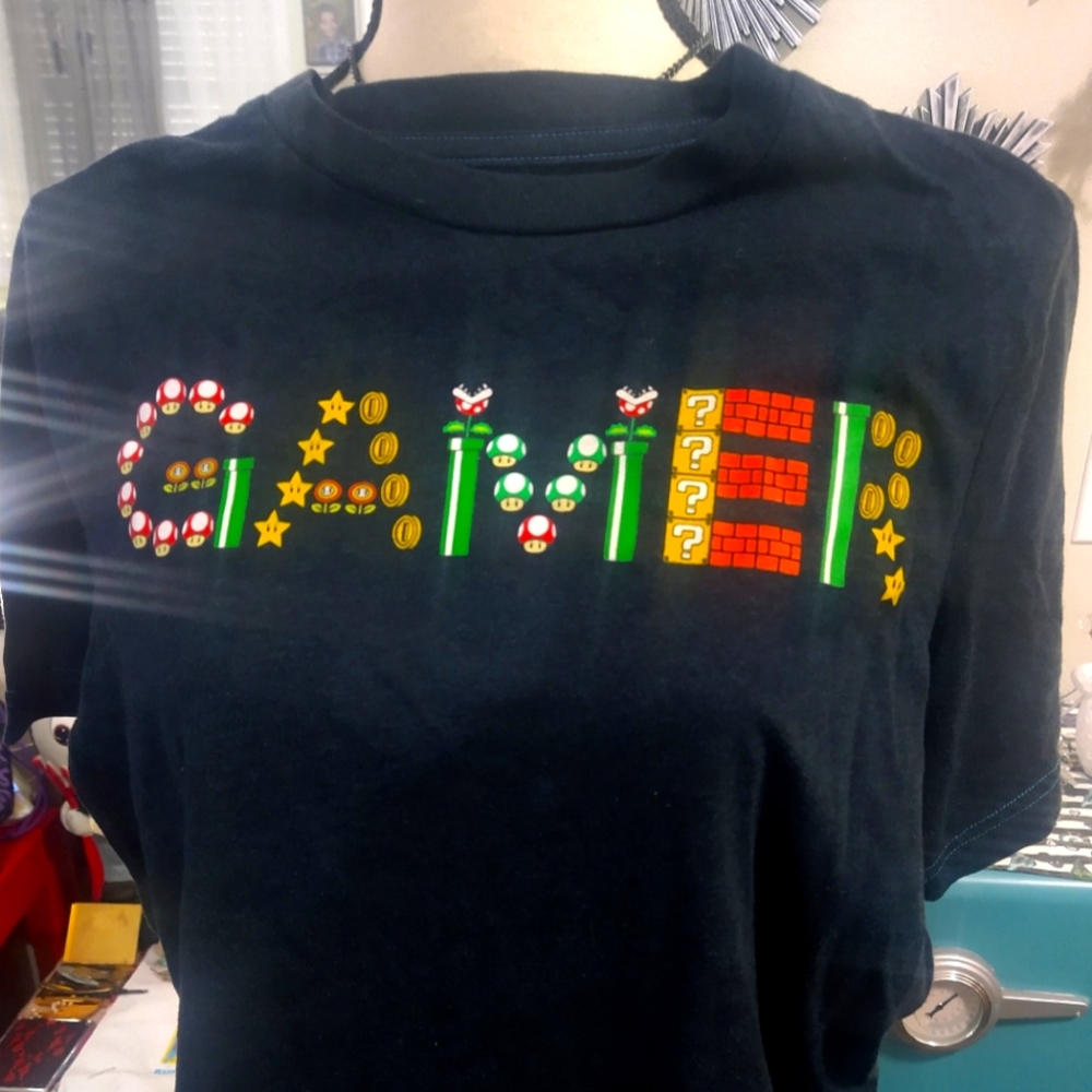 Youth Large Super Mario T-Shirt